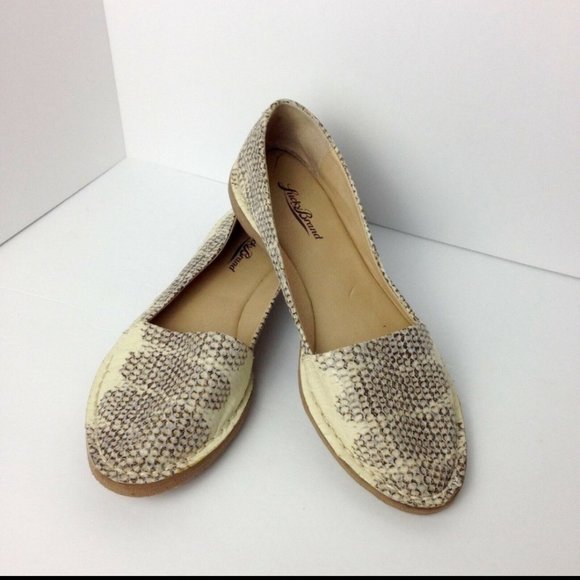 NWOT Lucky Brand Leather Ballet Flats - Picture 4 of 9